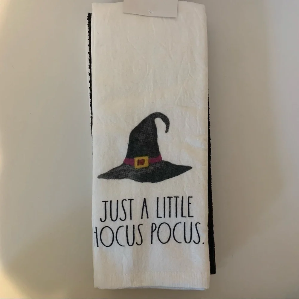 ❤️FINAL PRICE❤️NWT. RAE DUNN Just A Little Hocus Pocus 3Pc Kitchen Towels